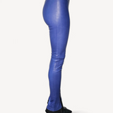 Calça Balenciaga Couro Azul