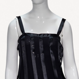 Vestido Chanel Curto Fita Preto