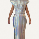 Vestido Dolce & Gabbana Holográfico