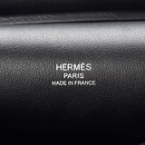 Bolsa Hermès Jypsiere 28 Preta Ferragem Palladium