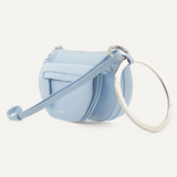 Bolsa Burberry Small Olympia Shoulder Bag em Couro Azul
