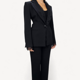 Conjunto Christian Dior Terno Feminino Em Tecido Preto