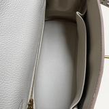 Bolsa Hermès Kelly 25 Togo Craie com Ferragens Gold
