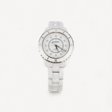 Relógio Chanel de Aço Feminino Automatic  J12 39mm com Diamantes