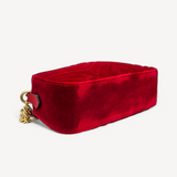 Bolsa Gucci Marmont Veludo Vermelho