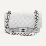 Bolsa Chanel Classic Double Flap White