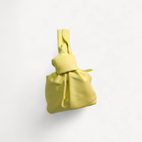 Bolsa Bottega Veneta Double Knot Mini Amarelo