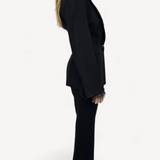 Conjunto Christian Dior Terno Feminino Em Tecido Preto