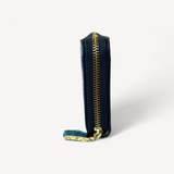Carteira Gucci em Couro Monograma Azul