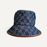 Bucket Hat Gucci em Monograma Jeans